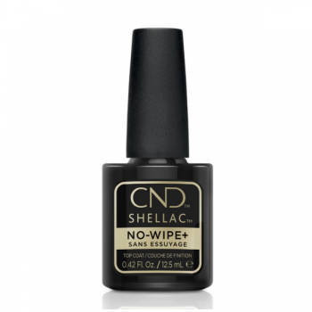 Lac unghii semipermanent CND Shellac No Wipe Top Coat 12.5ml