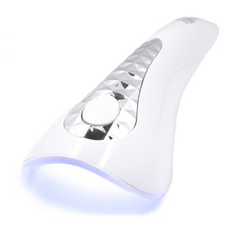 Lampa Profesionala UV LED Nail Art Elite cu Acumulator LUXORISE, Silver de firma originala