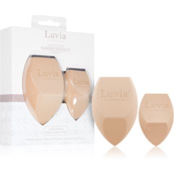 Luvia Cosmetics Diamond Drop Blending Sponge Kit burete multifuncțional pentru make-up duo de firma original
