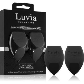 Luvia Cosmetics Diamond Drop Blending Sponge Set burete multifuncțional pentru make-up duo de firma original