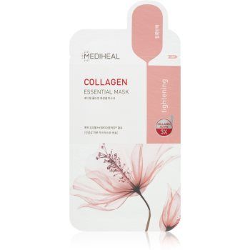 MEDIHEAL Essential Mask Collagen mască textilă hidratantă cu colagen