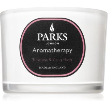 Parks London Aromatherapy Tuberose & Ylang Ylang lumânare parfumată