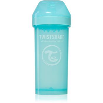 Twistshake Kid Cup Blue biberon pentru copii ieftin