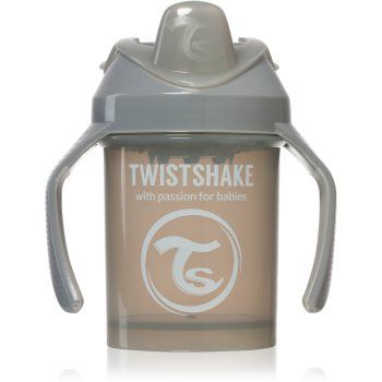 Twistshake Training Cup Grey cană pentru antrenament