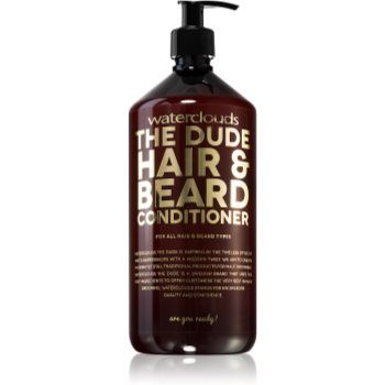 Waterclouds The Dude Hair & Beard Conditioner balsam pentru păr și barbă