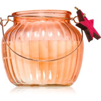 Wax Design Candle With Handle Salmon lumânare parfumată