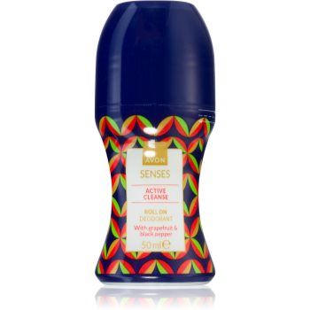 Avon Senses Active Cleanse Deodorant roll-on