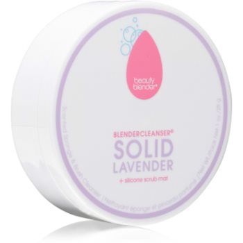 beautyblender® Blendercleanser Solid Lavender detergent solid pentru bureți de machiaj și pensule
