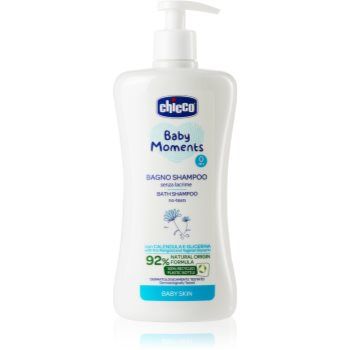 Chicco Baby Moments Bath Shampoo șampon pentru corp pentru nou-nascuti si copii