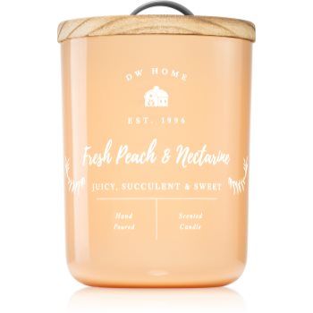 DW Home Farmhouse Fresh Peach & Nectarine lumânare parfumată