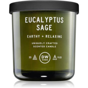 DW Home Text Eucalyptus Sage lumânare parfumată