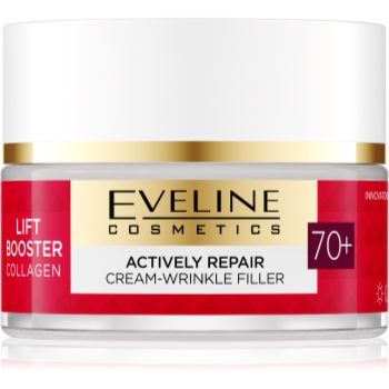 Eveline Cosmetics Lift Booster Collagen crema hidratanta si hranitoare pentru riduri