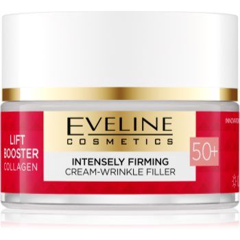 Eveline Cosmetics Lift Booster Collagen lift crema de fata pentru fermitate 50+