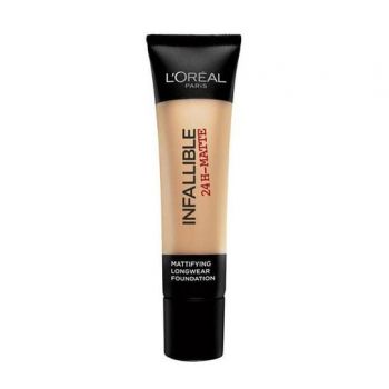 Fond De Ten Mat L Oreal Paris Infaillible 24H Matte 22 Radiant Beige, 35 ml