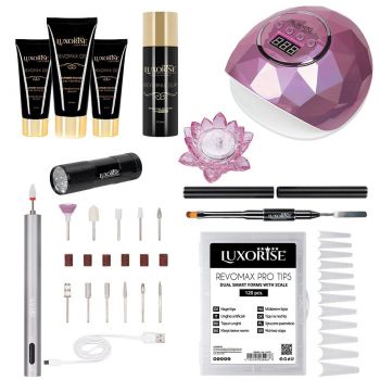 Kit Polygel LUXORISE Elite PRO cu Lampa #13