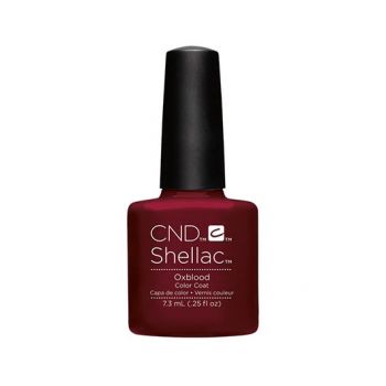 Lac unghii semipermanent CND Shellac Oxblood 7.3ml