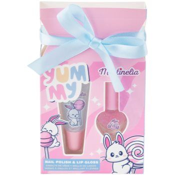 Martinelia Yummy Nail Polish & Lip Gloss set cadou (pentru copii)