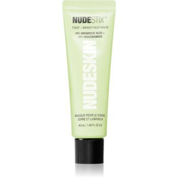 Nudestix Nudeskin Tight & Bright Face Mask masca pentru albirea tenului pentru fermitatea pielii