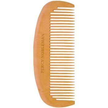 Percy Nobleman Beard Comb pieptene din lemn pentru barba ieftin