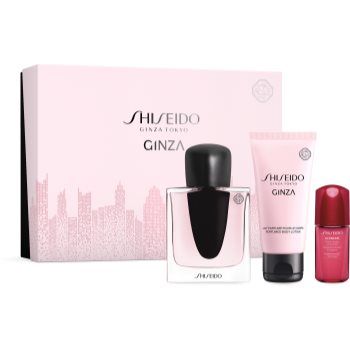 Shiseido Ginza + ULTIMUNE Set set cadou pentru femei la reducere