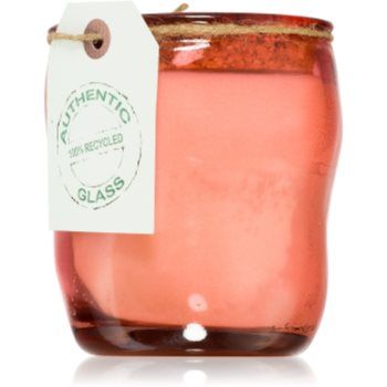 Wax Design Recycled Glass Rosa & Cactus lumânare parfumată
