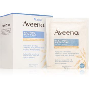 Aveeno Soothing Bath Soak pudră pentru baie