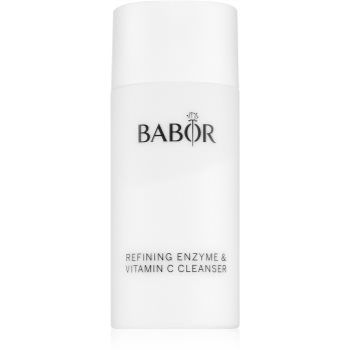 BABOR Cleansing Refining Enzyme & Vitamin C Cleanser curatare usoara dupa exfoliere în pulbere