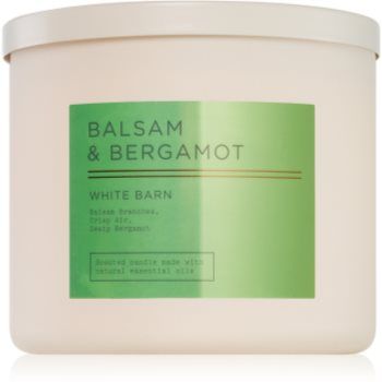 Bath & Body Works Balsam & Bergamot lumânare parfumată