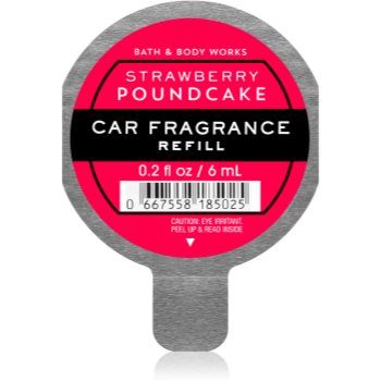 Bath & Body Works Strawberry Pound Cake parfum pentru masina rezervă