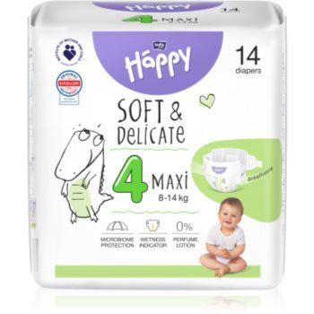 Bella Baby Happy Soft&Delicate Size 4 Maxi scutece de unică folosință