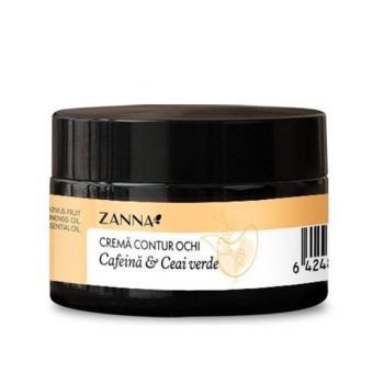 Crema Contur Ochi cu Cafeina si Ceai Verde - Zanna, 20 ml de firma original