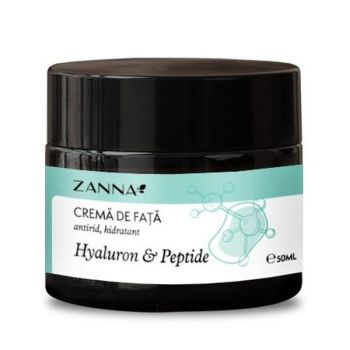 Crema de Fata, Antirid si Hidrantanta cu Acid Hialuronic si Peptide - Zana, 50 ml