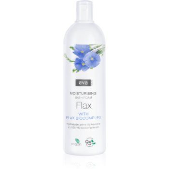 Eva Natura Flax Biocomplex spumă hidratantă pentru baie