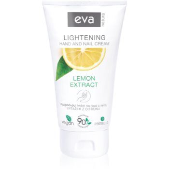 Eva Natura Lemon extract crema iluminatoare pentru maini si unghii de firma originala