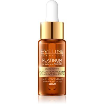 Eveline Cosmetics Platinum & Collagen ser concentrat antirid