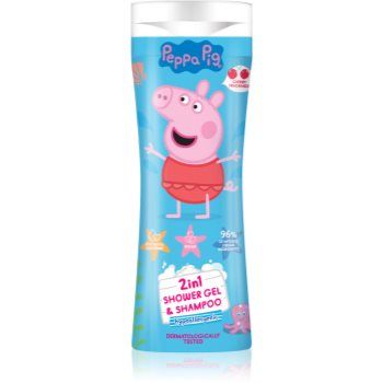 Peppa Pig Shower gel & Shampoo 2 in 1 gel de dus si sampon pentru copii