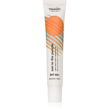 Resibo Sun to the People Light face and body cream SPF50 crema pentru fata si corp SPF 50 ieftina