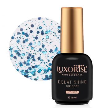 Top Coat LUXORISE - Eclat Shine, Sapphire 10ml