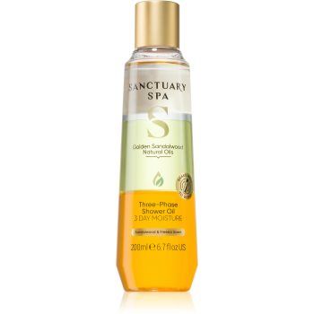 Sanctuary Spa Golden Sandalwood Ulei pentru dus hranitor