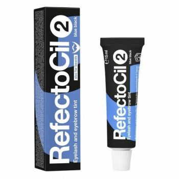 Vopsea pentru Gene si Sprancene RefectoCil, nuanta 2 Negru Albastrui, 15 ml