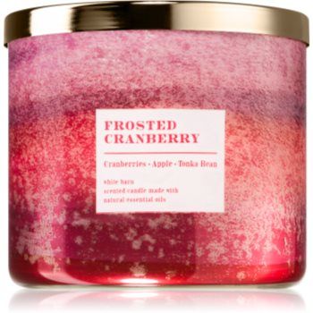 Bath & Body Works Frosted Cranberry lumânare parfumată