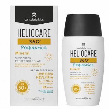 Crema pentru protectie solara cu SPF 50+ Cantabria Labs Heliocare 360 Pediatrics, 50 ml