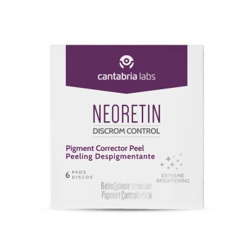 Dischete Pigment Feel Cantabria Labs Neoretin Discrom Control, 6 bucati