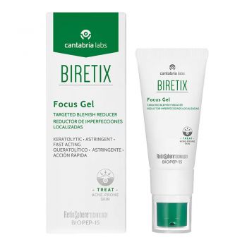 Gel pentru reducerea imperfectiunilor Cantabria Labs Biretix Focys, 15 ml