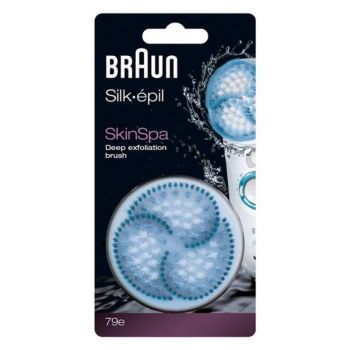 Rezerva Perie Exfoliere - Braun Silk-epil SkinSpa 79 Deep Exfoliation Brush, 1 buc ieftina