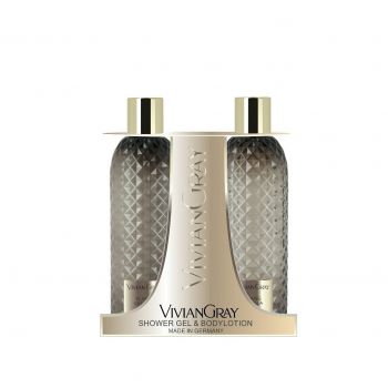 Set cadou Vivian Gray Ylang & Vanilla, Unisex, Gel de dus, 300 ml + Lotiune de corp, 300 ml de firma original