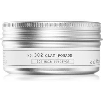 Depot No. 302 Clay Pomade produs ce intareste textura parului cu pomada cu efect matifiant de firma original