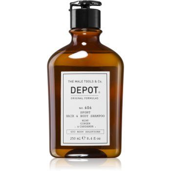 DEPOT 600 BODY SOLUTIONS NO. 606 SPORT HAIR & BODY șampon de par si de corp