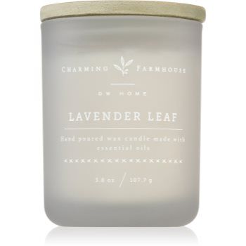 DW Home Charming Farmhouse Lavender Leaf lumânare parfumată