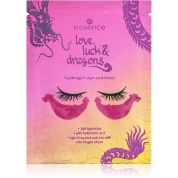 Essence love, luck & dragons masca hidrogel pentru ochi